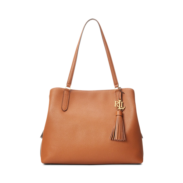 Grand sac bandoulière Quinn en cuir