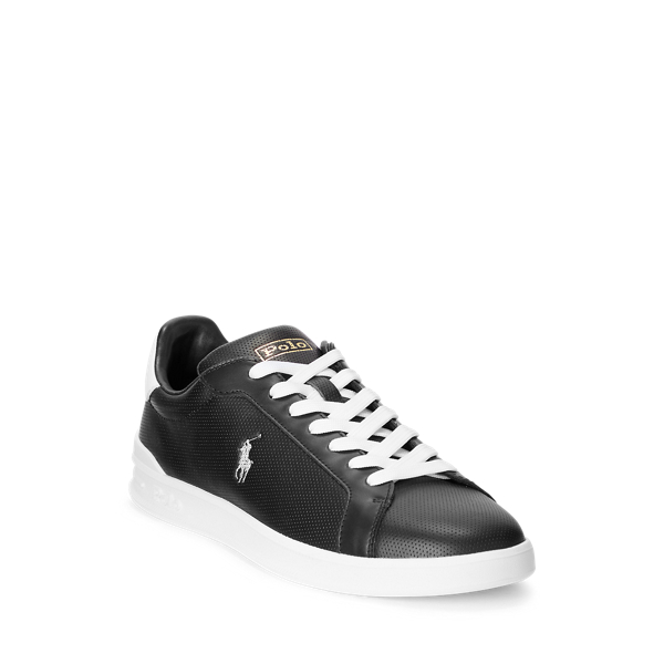 ralph lauren leather sneakers