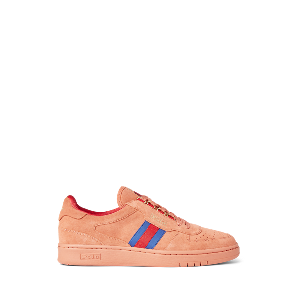 Baskets Court Polo x CLOT en daim