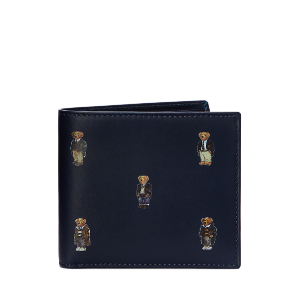 Portefeuille Polo Bear cuir