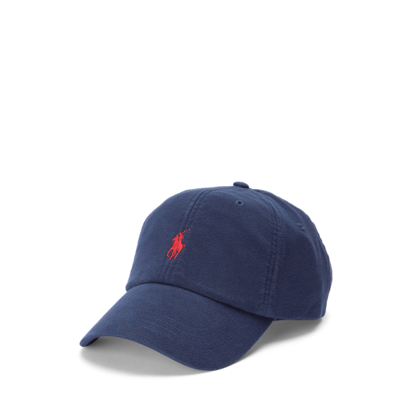 Ralph Lauren Cotton Piqué Ball Cap In White