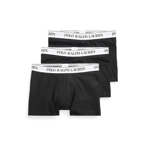 3 slips-boxers classiques coton stretch