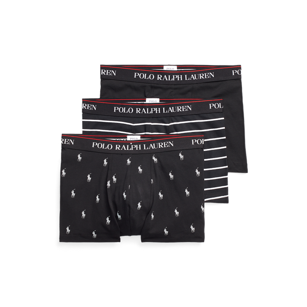 3 slips-boxers classiques coton stretch
