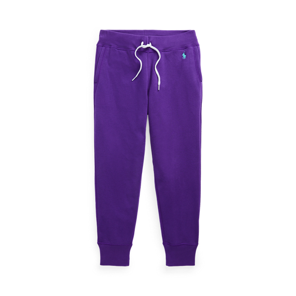 Polo Ralph Lauren Fleece Sweatpant In Purple Rage