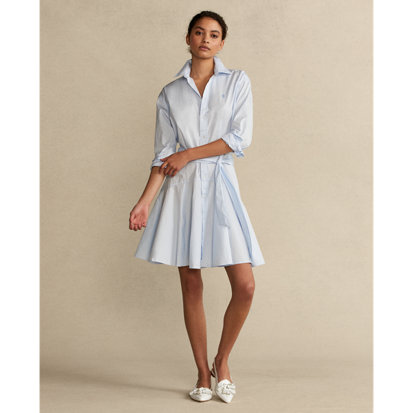 Cotton Broadcloth Shirtdress for Women | Ralph Lauren® BE