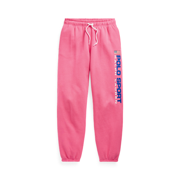 Ralph Lauren Polo Sport Fleece Sweatpant In Blaze Knockout Pink