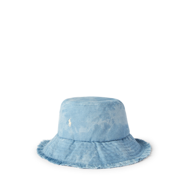 Polo Ralph Lauren Denim Bucket Hat In Chambray