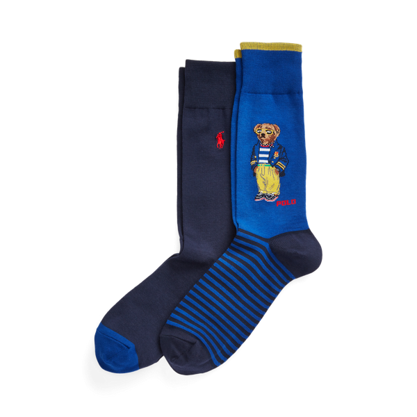 2 paires de chaussettes sport Polo Bear