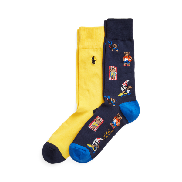 2 paires de chaussettes Polo Bear