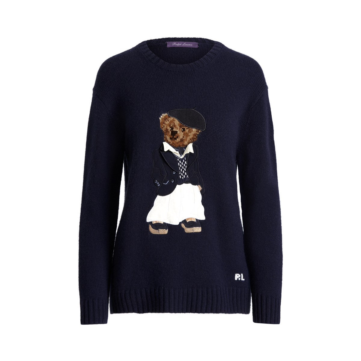 Deauville Polo Bear Cashmere Sweater