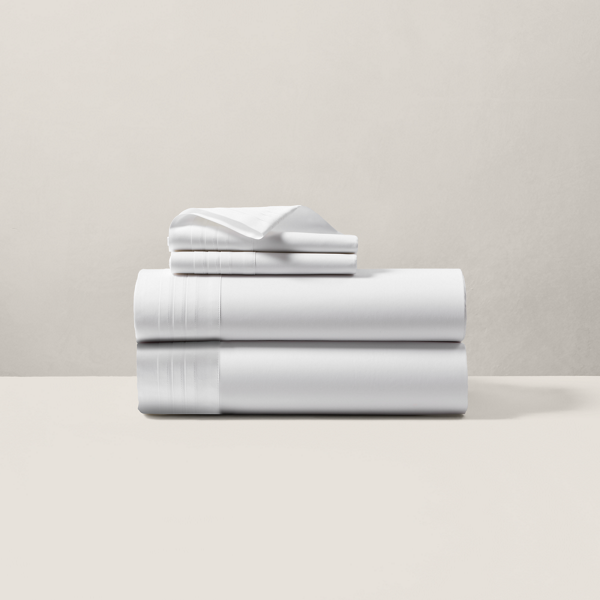 Parure de lit bio à pli smoking