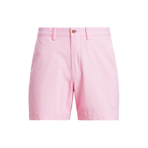 Ralph Lauren 6-inch Stretch Classic Fit Chino Short In Carmel Pink