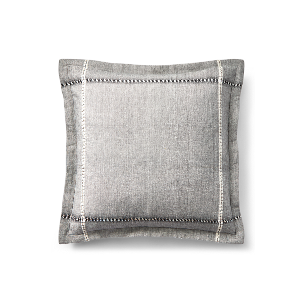 Lauren Ralph Lauren Home Austin Texture Throw Pillow In Grey Modesens