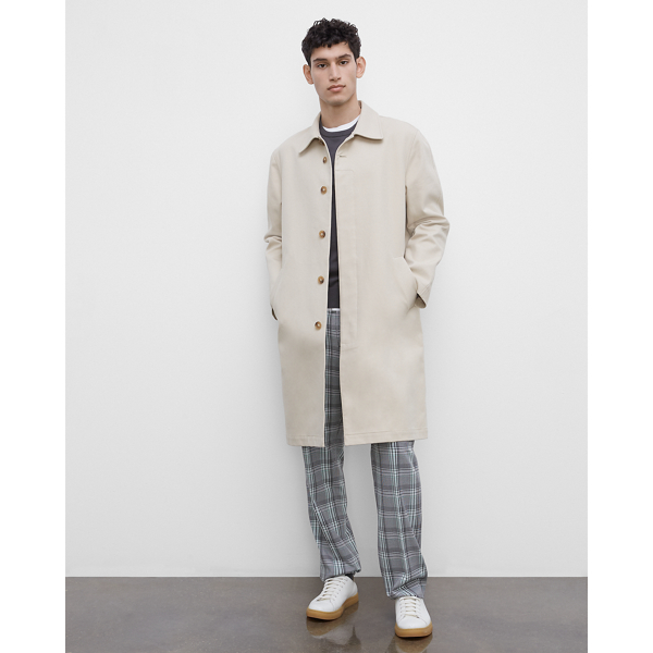 club monaco lightweight funnel mac coat