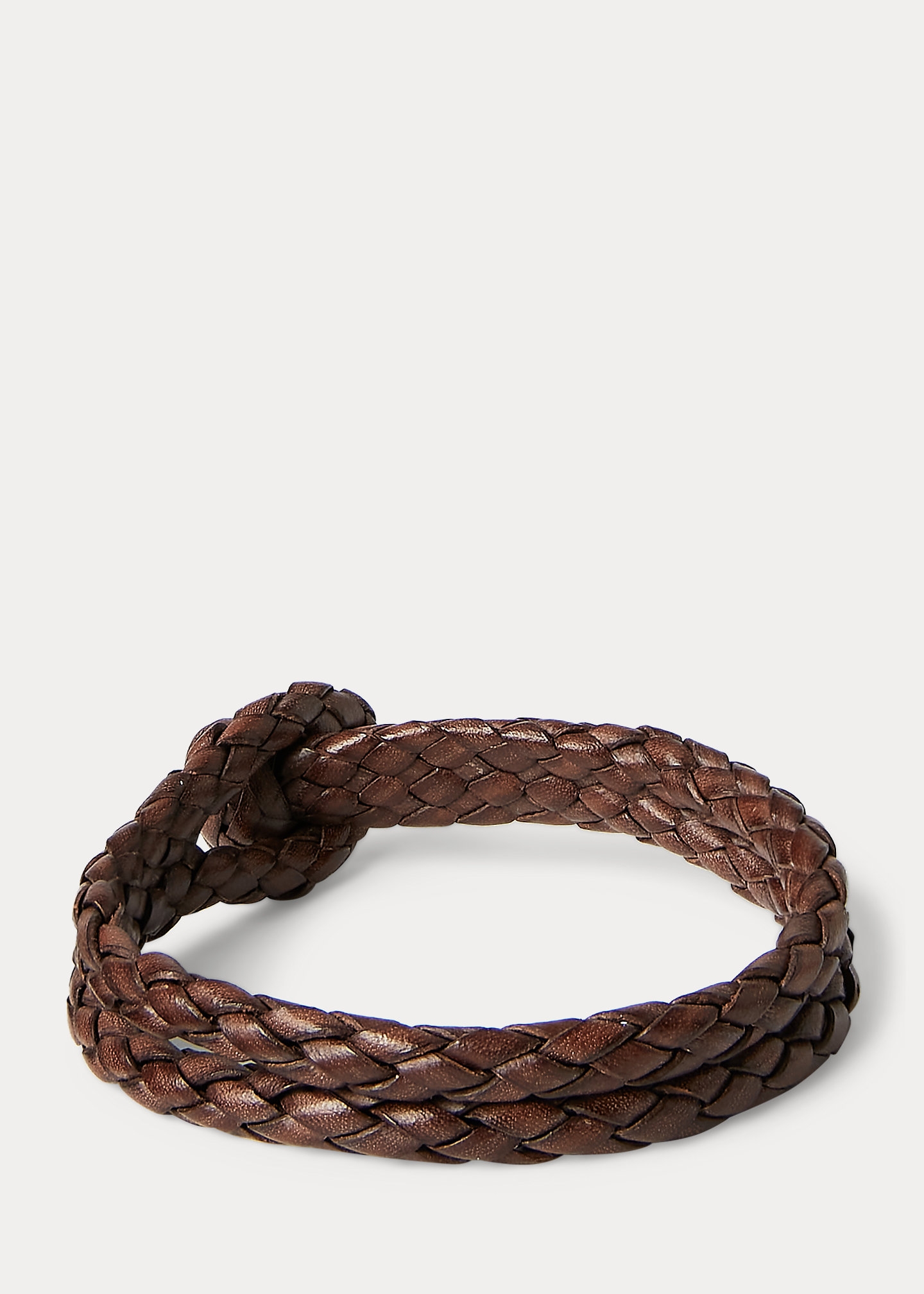 Hand-Braided Leather Bracelet