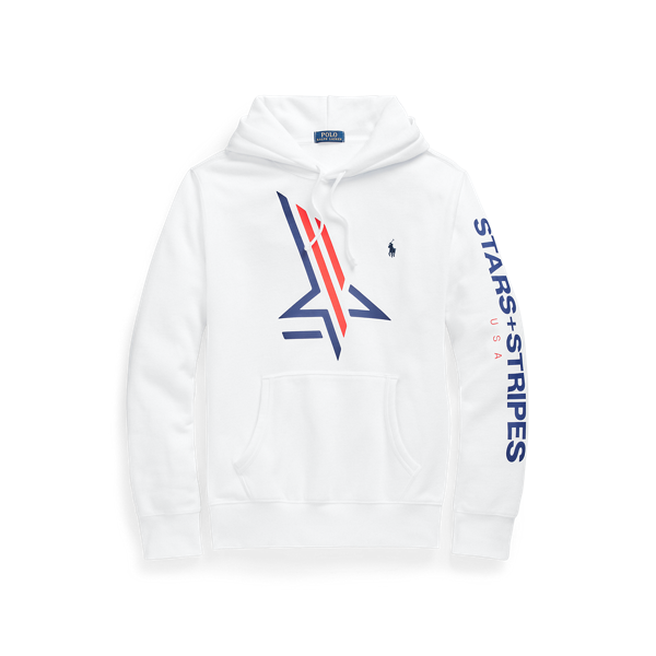 Sweat à capuche ajusté Stars + Stripes