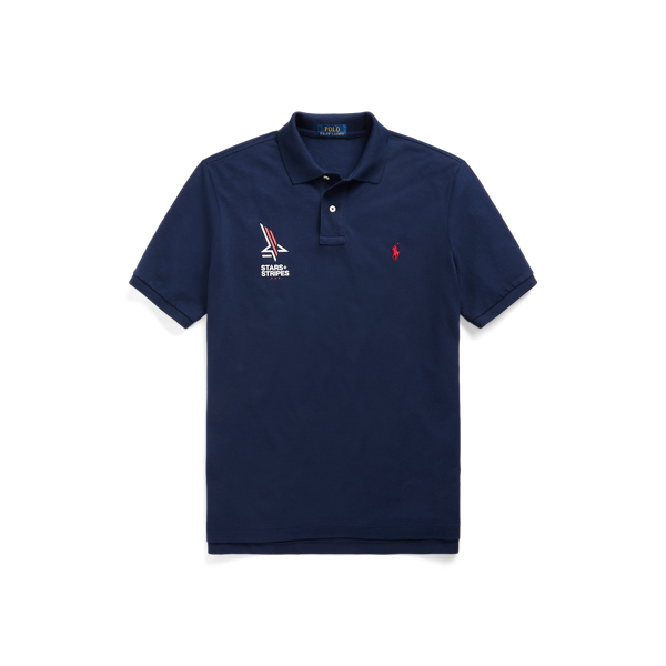 Polo coupe classique Stars + Stripes