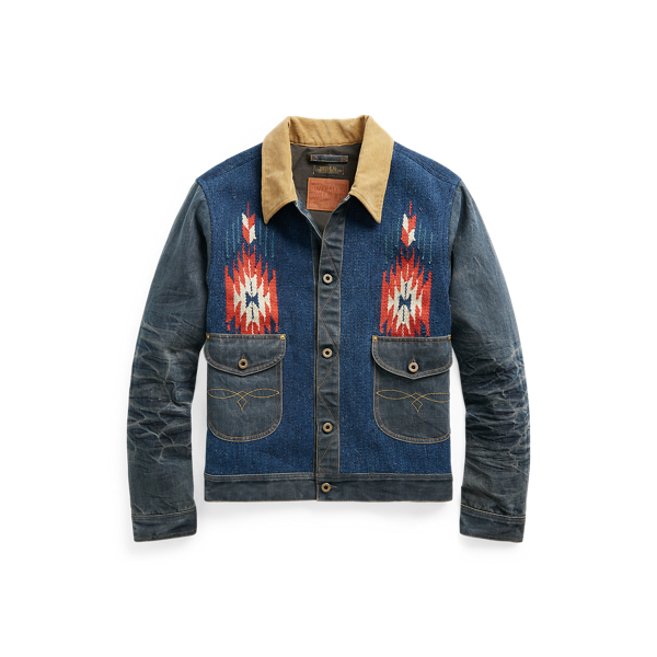 Double Rl Limited-edition Western Jacket In Dempsey Wash | ModeSens