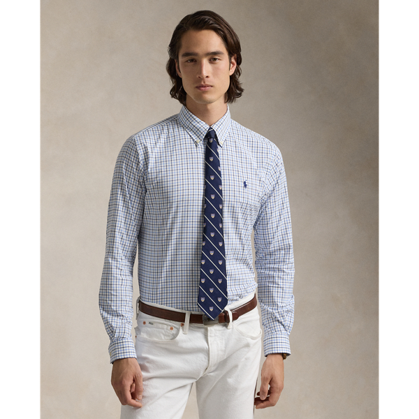 RALPH LAUREN CLASSIC FIT TATTERSALL PERFORMANCE SHIRT,0043964675