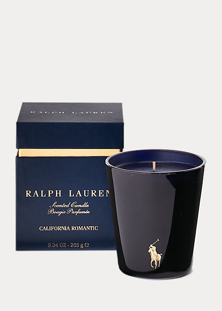 Ralph Lauren California Romantic Candle In Navy / Gold