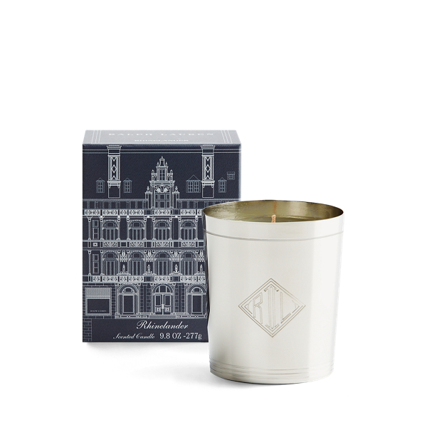 Ralph Lauren Rhinelander Flagship Candle In Silver