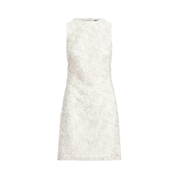 Robe Sans Bretelles Lauren Moffatt En Soie/lin - Taille 8 - Occasion Excellent état