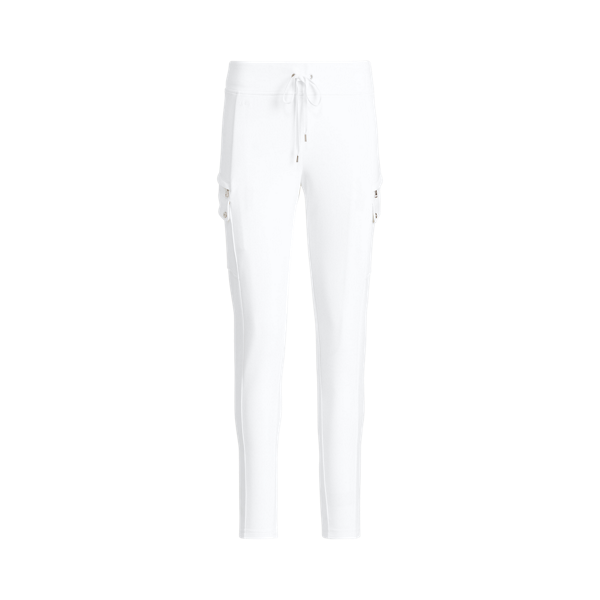 Pantalon cargo en coton mélangé
