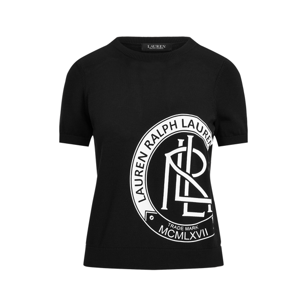 Pull logo à manches courtes