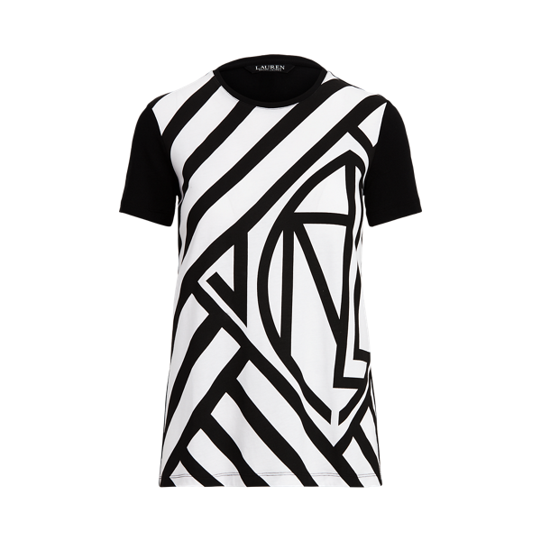 T-shirt Art déco en jersey