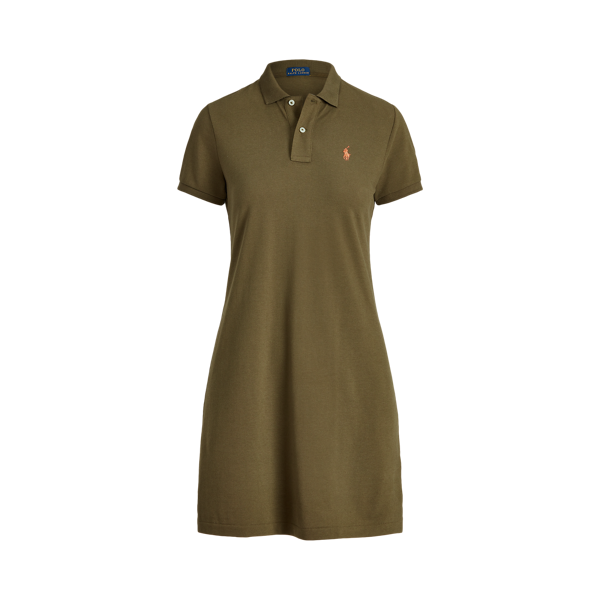 Robe polo en coton piqué