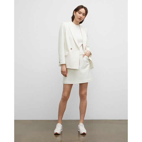 white outerwear