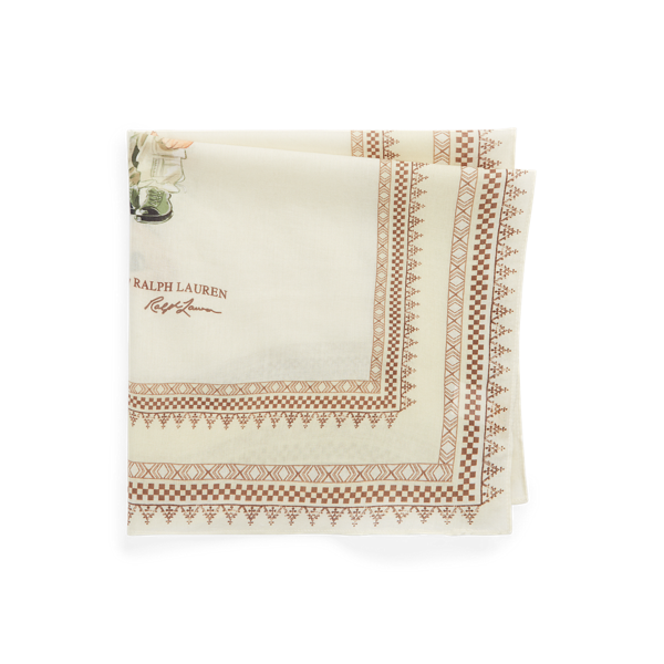 Bandana Safari Polo Bear en coton