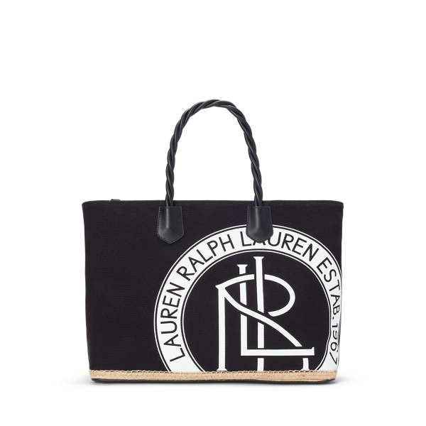 Grande sacoche Marcy en toile à logo