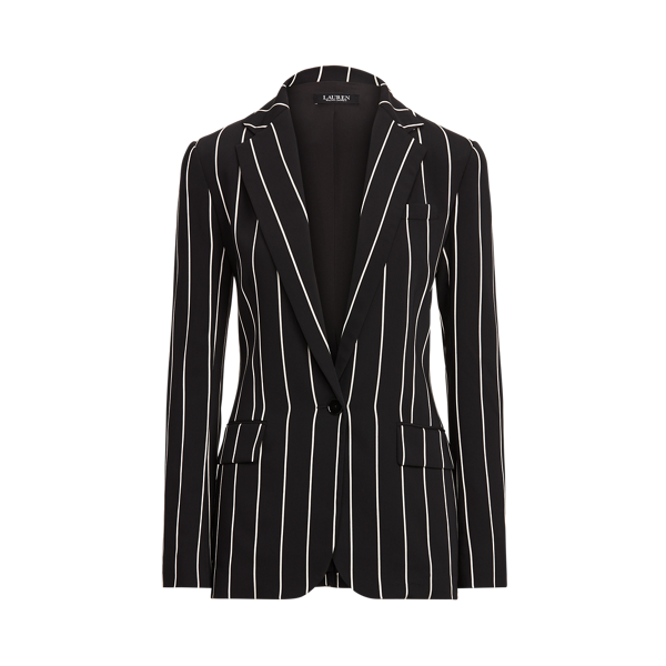 Blazer en satin milleraies