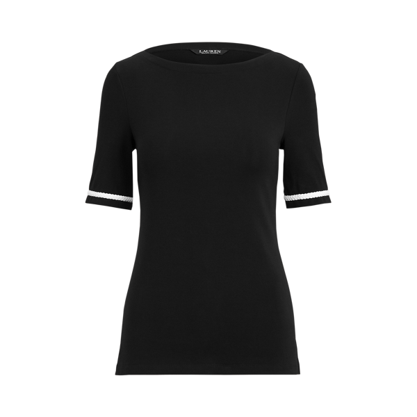 T-shirt en coton stretch