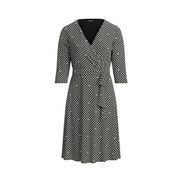 Robe jersey cache-coeur