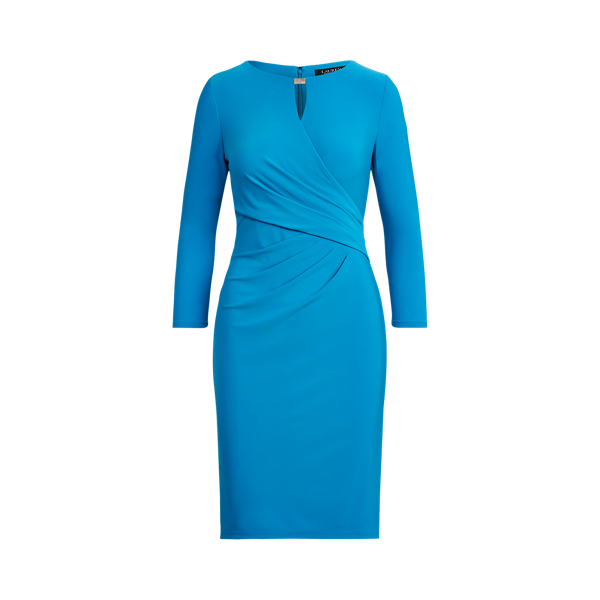 Robe cache-cœur en jersey