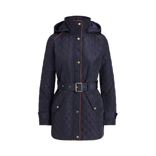 Veste matelassée ceinturée