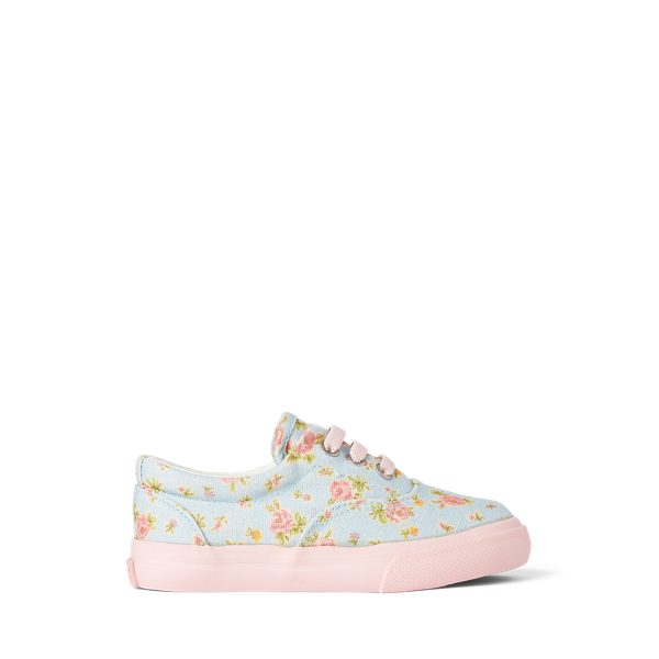 Bryn Floral Canvas Trainer
