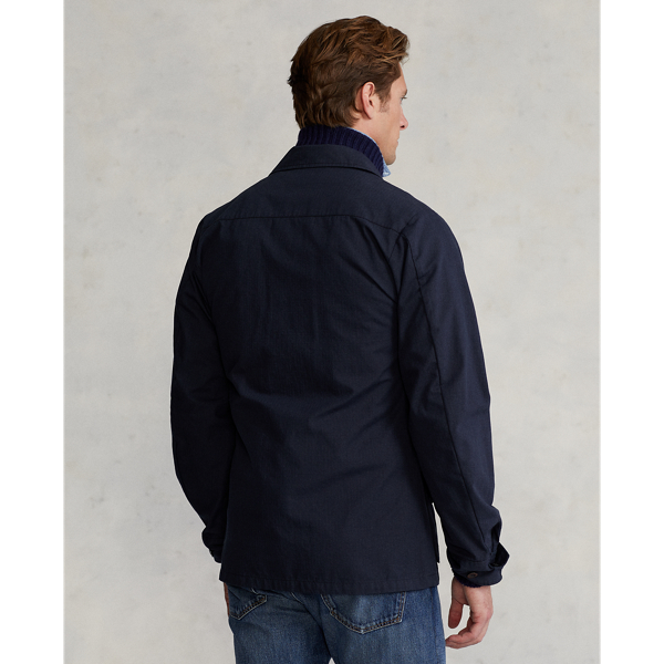 Polo Ralph Lauren Stretch Ripstop Utility Suit Jacket In Nautical Ink
