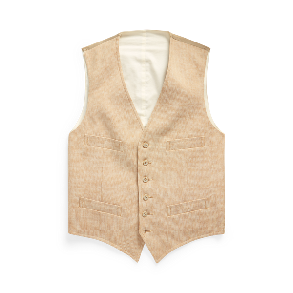 Gilet stretch à chevrons