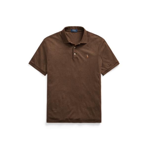 Polo ajusté en coton doux