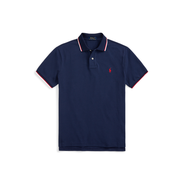 Polo coupe ajustée en piqué