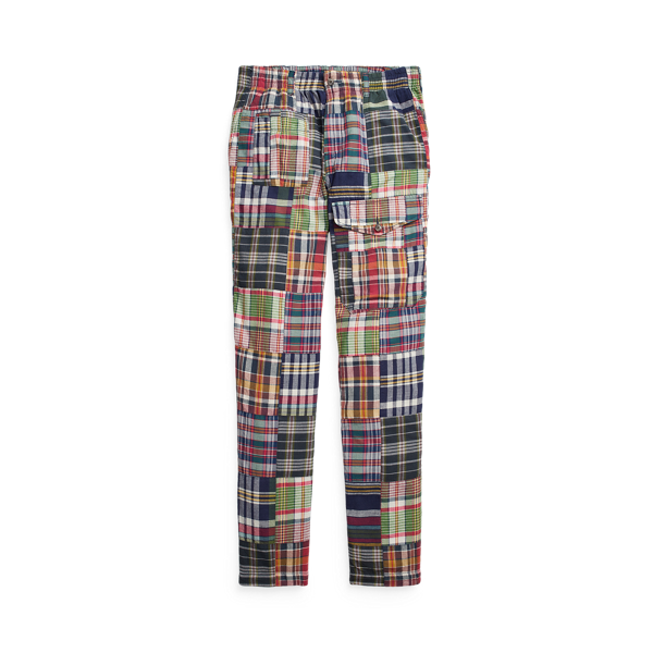 Pantalon Polo BCBG en coton madras