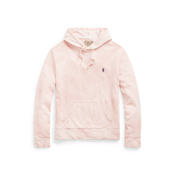 pink polo hoodie