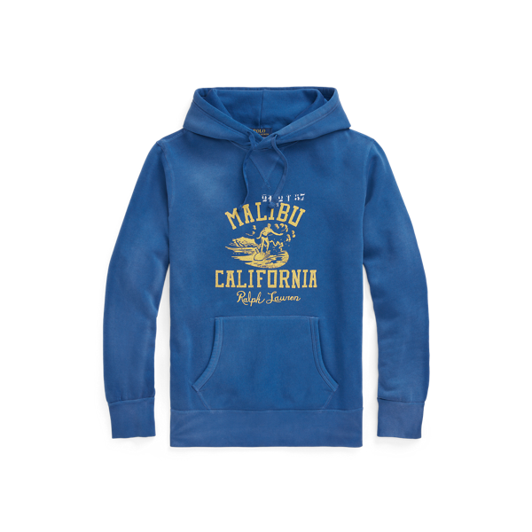 Sweat à capuche graphique molleton