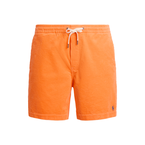 Ralph Lauren 6-inch Polo Prepster Corduroy Short In Key West Orange