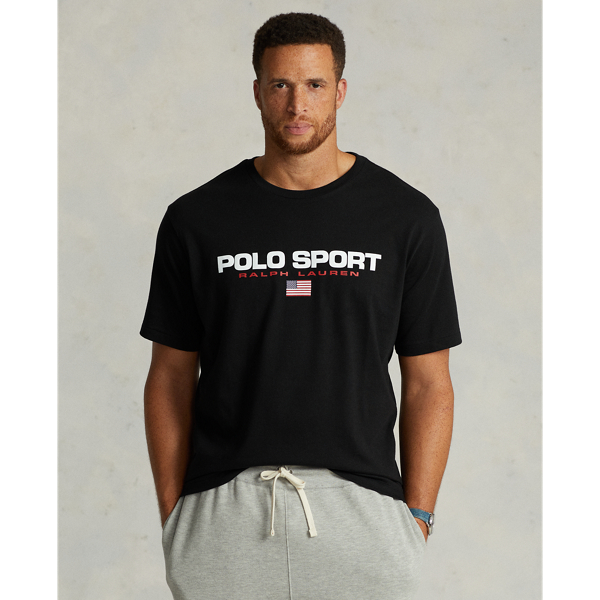 polo sport t shirt black