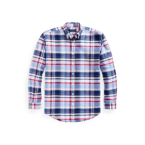 Chemise Oxford écossaise