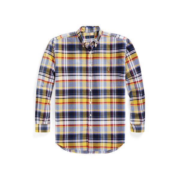 Chemise Oxford écossaise